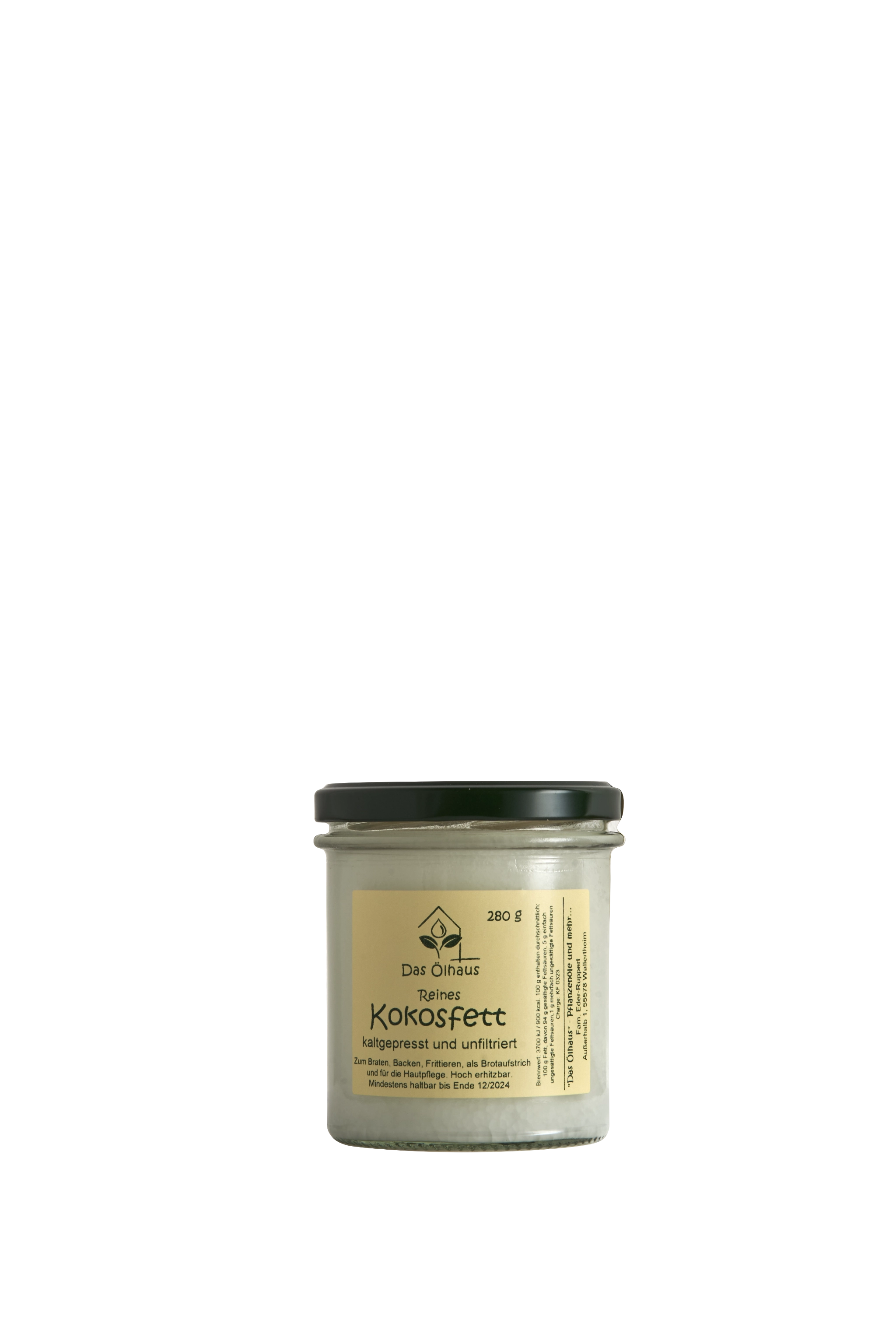 Kokosfett von Das Ölhaus