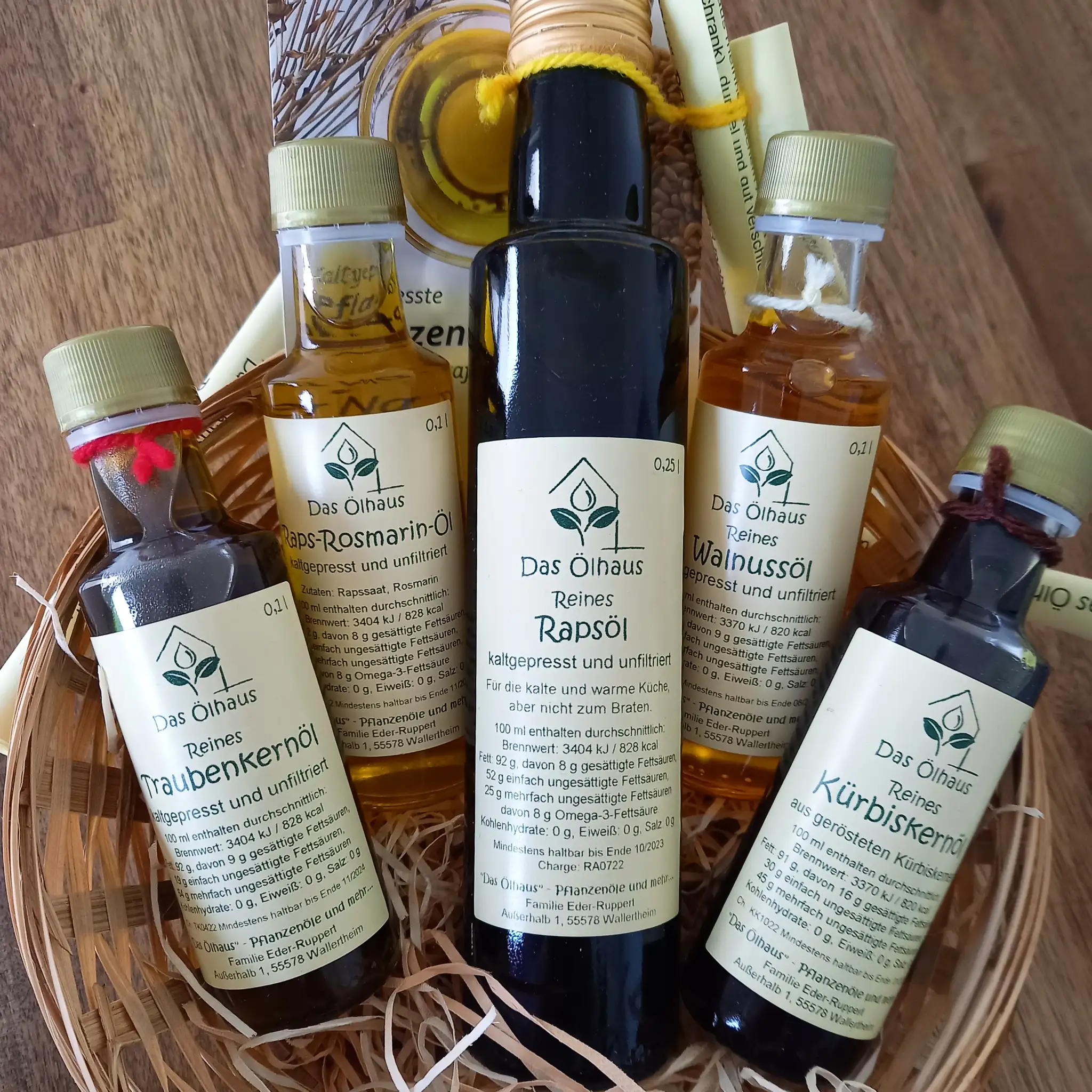 Das Ölhaus Präsentkorb